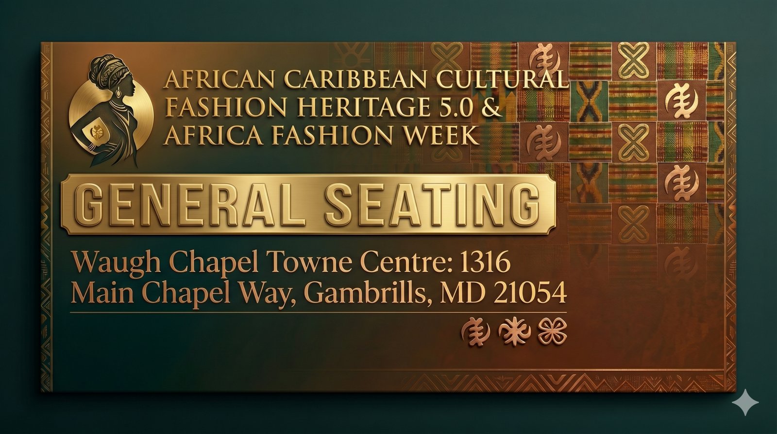 GENERAL SEATING TICKET